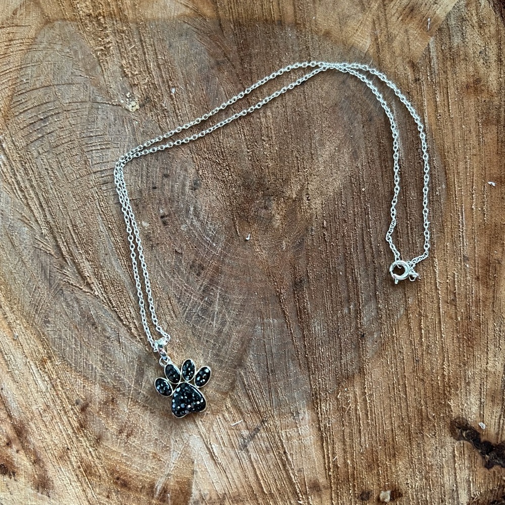 Paw Print Necklace